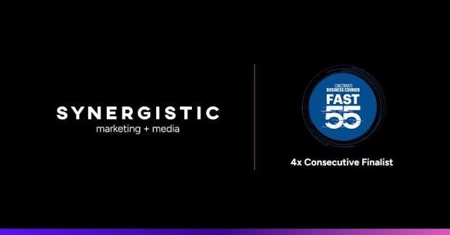 Synergistic was once again honored at the 2024 Fast 55 Award Luncheon hosted by the Cincinnati Business Courier.